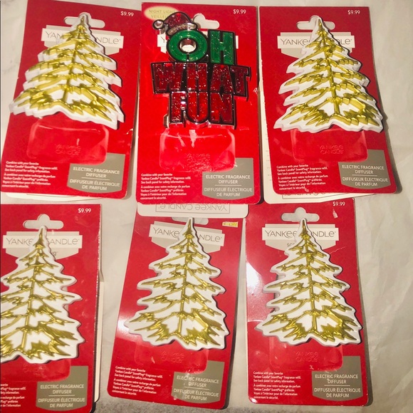 Yankee candle 🕯 oil diffuser new set of 6 1 light - Picture 2 of 5